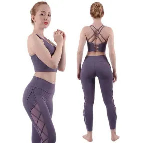 Agile Mesh Design Activewear Set