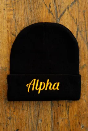 Alpha Beanies