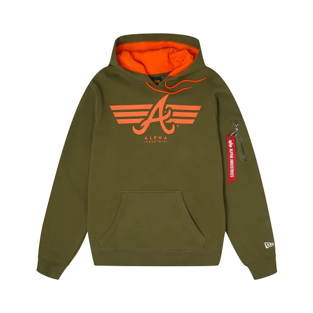 Alpha Industries X Atlanta Braves Hoodie