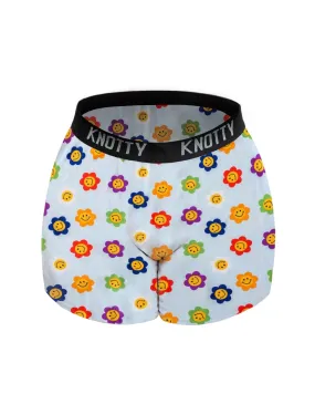 BeChill™ Multi Flower Smiley Faces Boxer