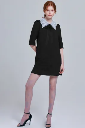 Briella Lace Collar Dress