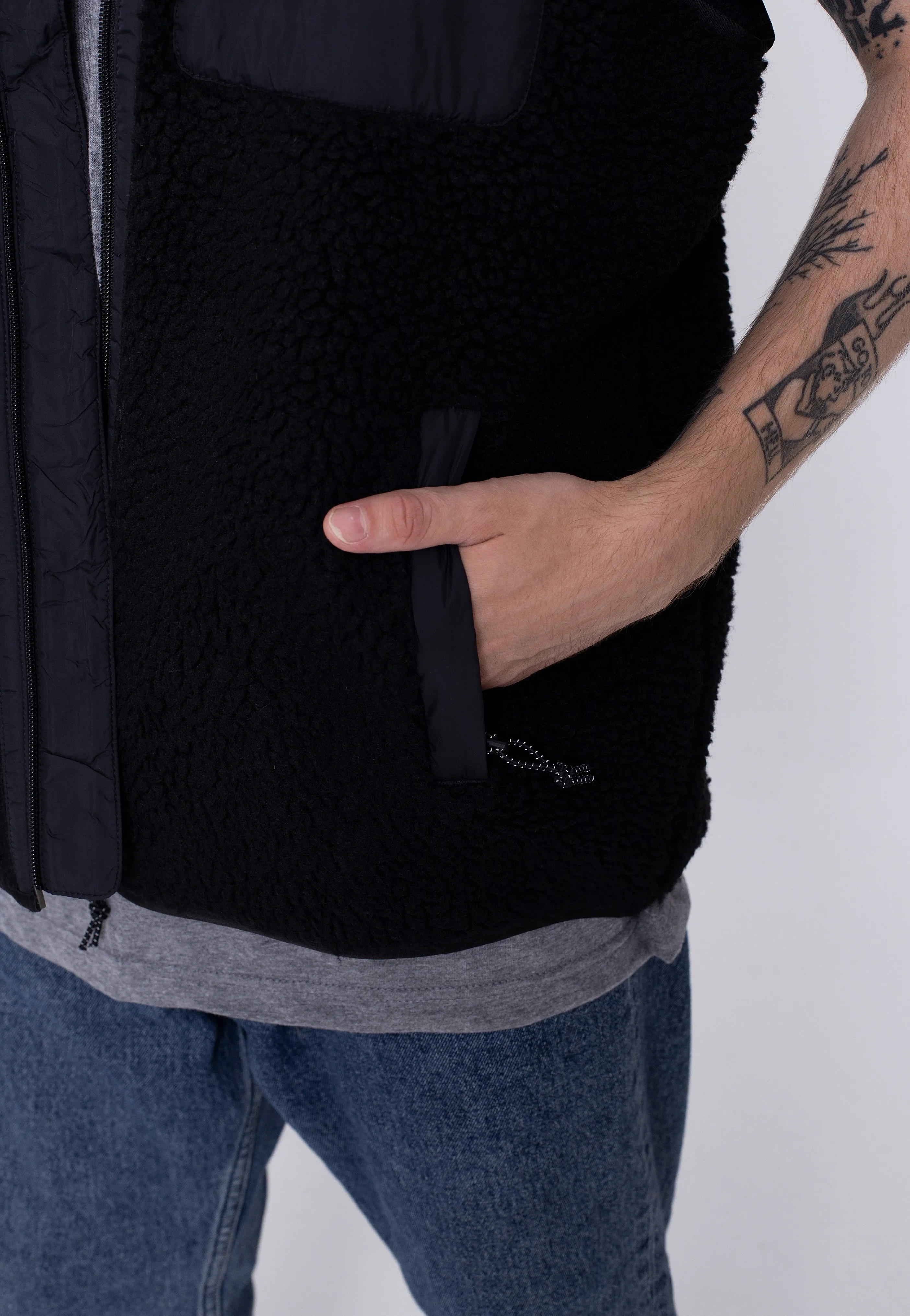 Carhartt WIP - Prentis Liner Black/Black - Vest