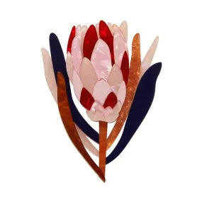 Cheer for Protea Brooch