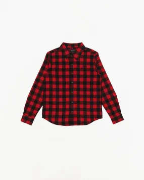 Cursive Shirt - Red/Black