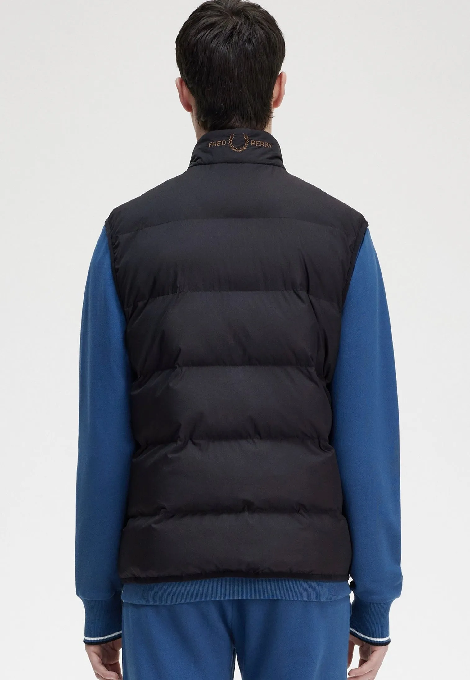 Fred Perry - Insulated Gilet Black - Vest