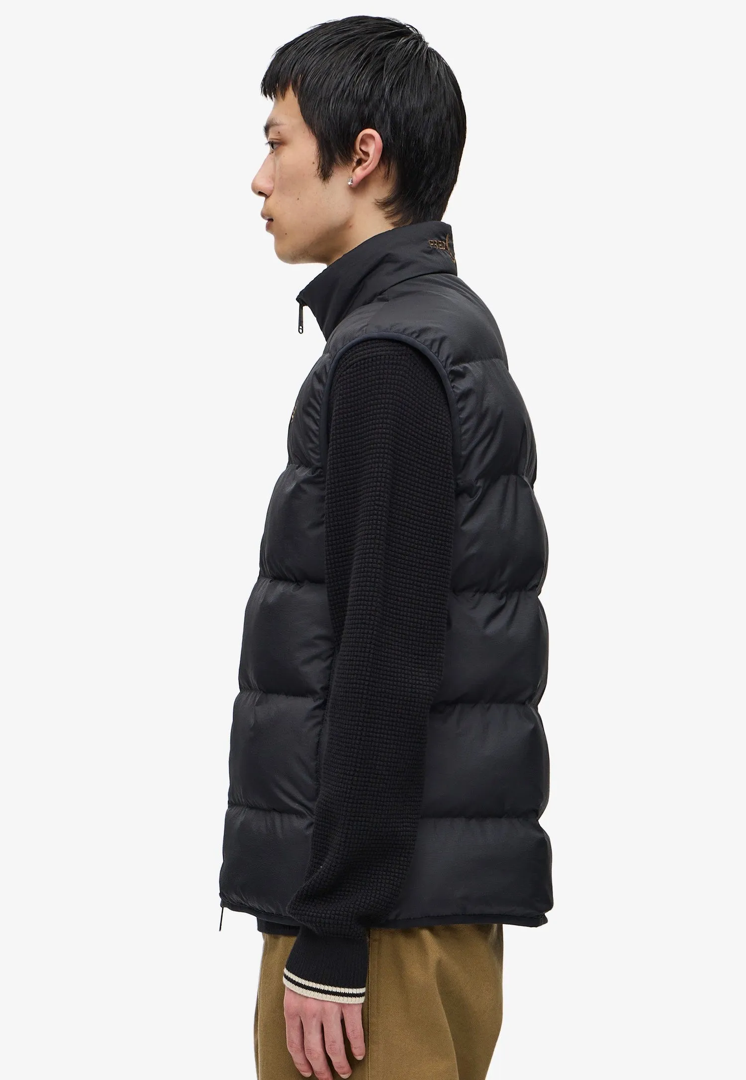 Fred Perry - Insulated Gilet Black - Vest