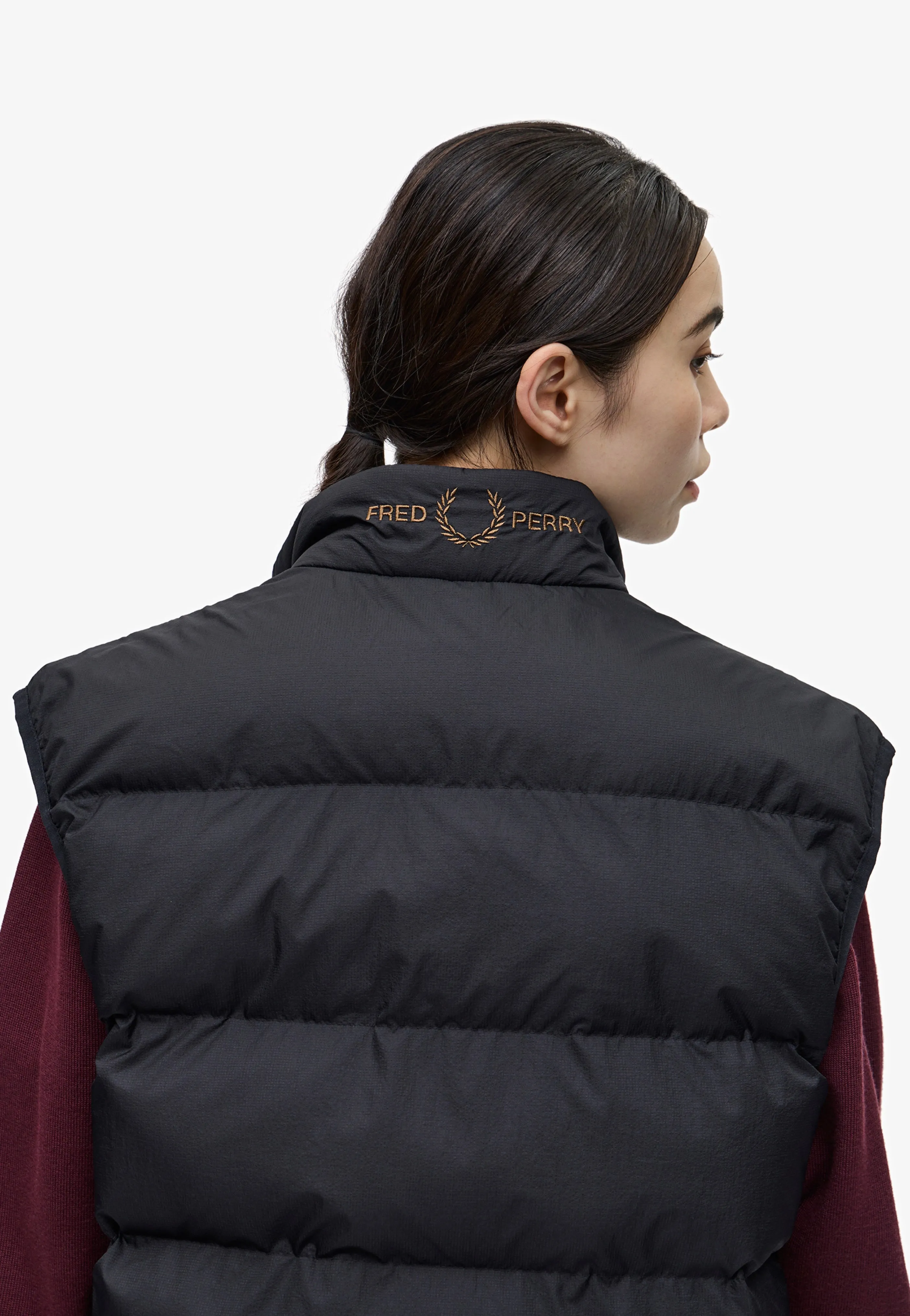 Fred Perry - Insulated Gilet Black - Vest