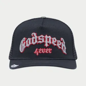 GODSPEED GS Forever Trucker Hat (Black/3M/Red)