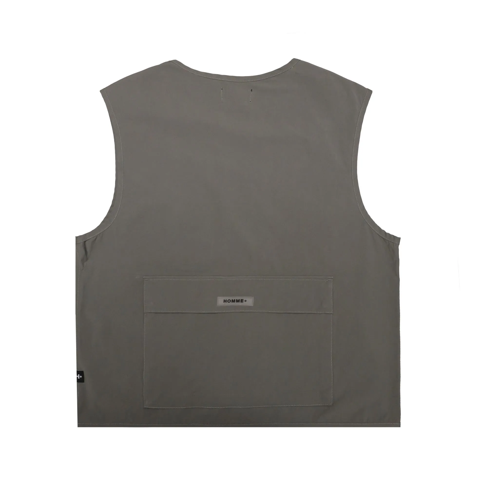 HOMME   Cargo Vest Charcoal