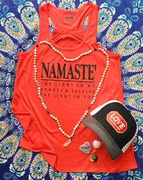 Last Ones 2XL Only! Namaste, Racerback Tank