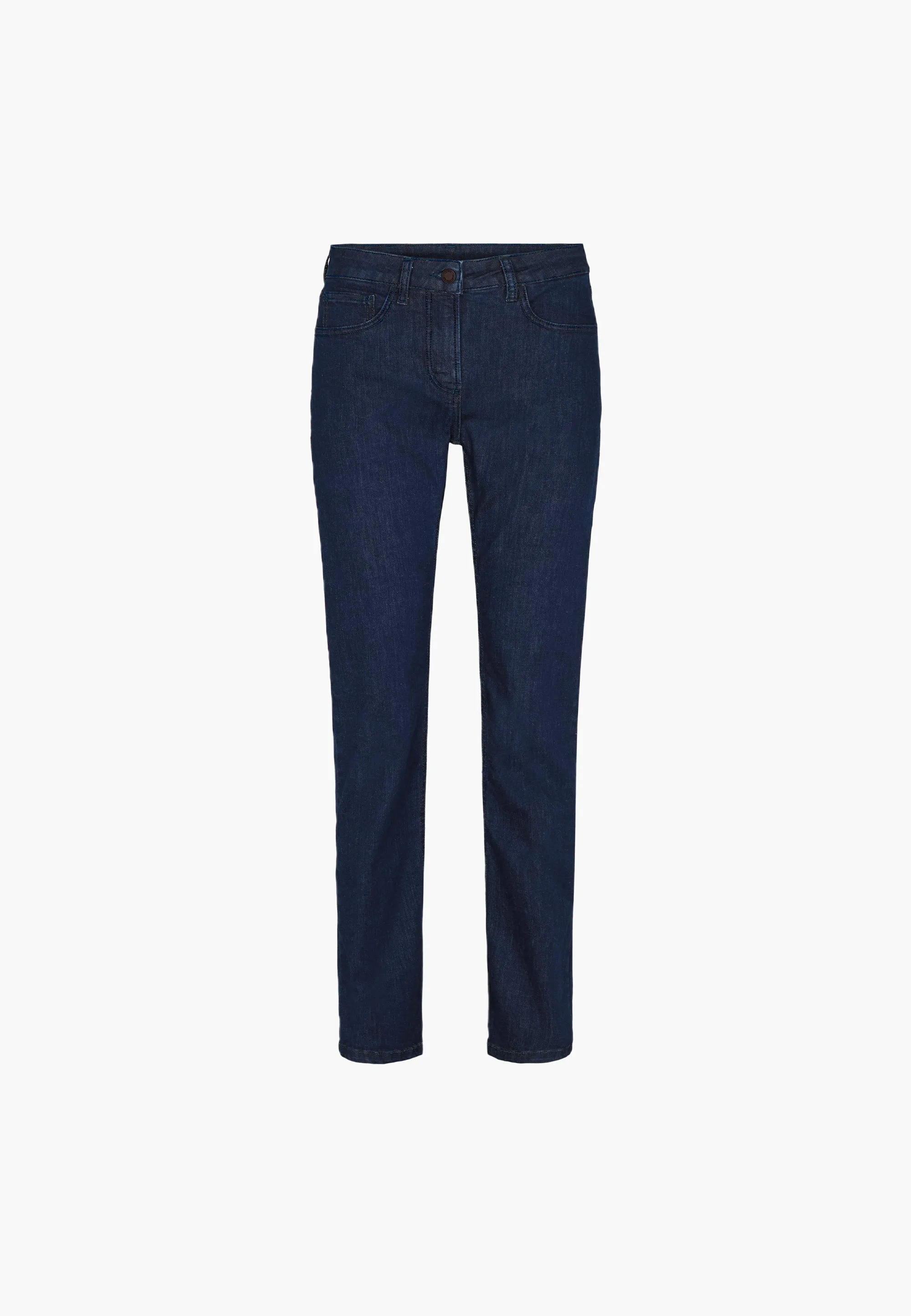 Laura Slim - Medium Length - Ecolabel - Dark Blue Denim