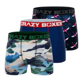 Men's 3-Pack Camo Flamingo Boxer Briefs