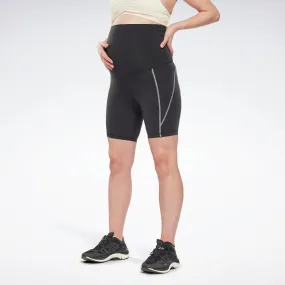 Reebok Apparel Women Maternity Legging Shorts Black