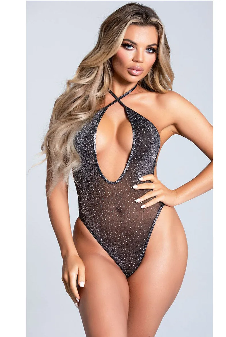 Seductive V Glitter Boddy Teddy