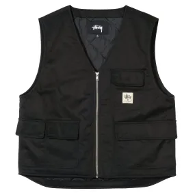 Stussy Insulated Work Vest Black