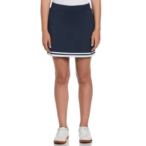 Womens Essential Color Block Skort