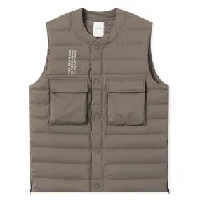 Wood Wood Kelvin Light Padded Vest Moss